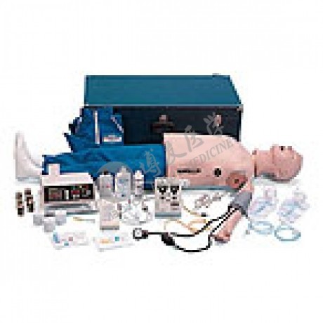 全功能急救模擬人(心電圖模擬發(fā)生器電子監(jiān)測帶打印機) 