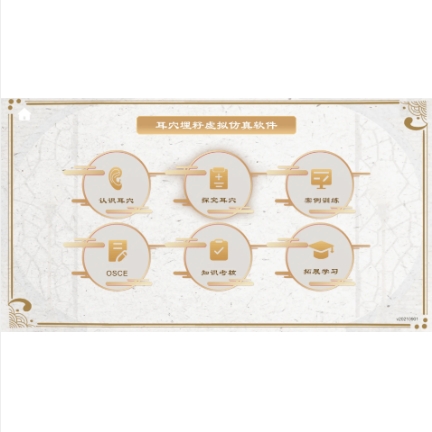 中醫(yī)耳穴埋籽3D虛擬實訓(xùn)系統(tǒng) 