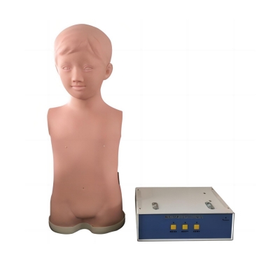 數(shù)字遙控式小兒心肺觸診聽診微電腦模擬人